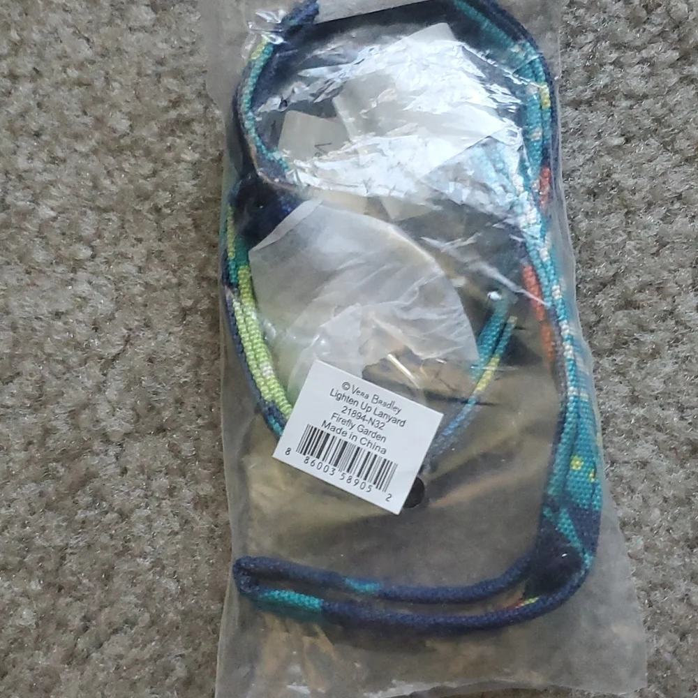Vera bradley lanyard new bagged tagged one left
